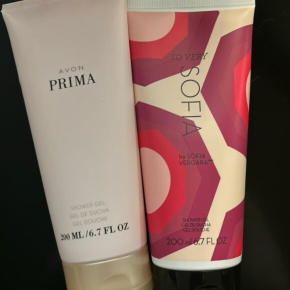 Avon Bundle Prima & So Very Sofia Shower Gel NEW - Picture 1 of 4